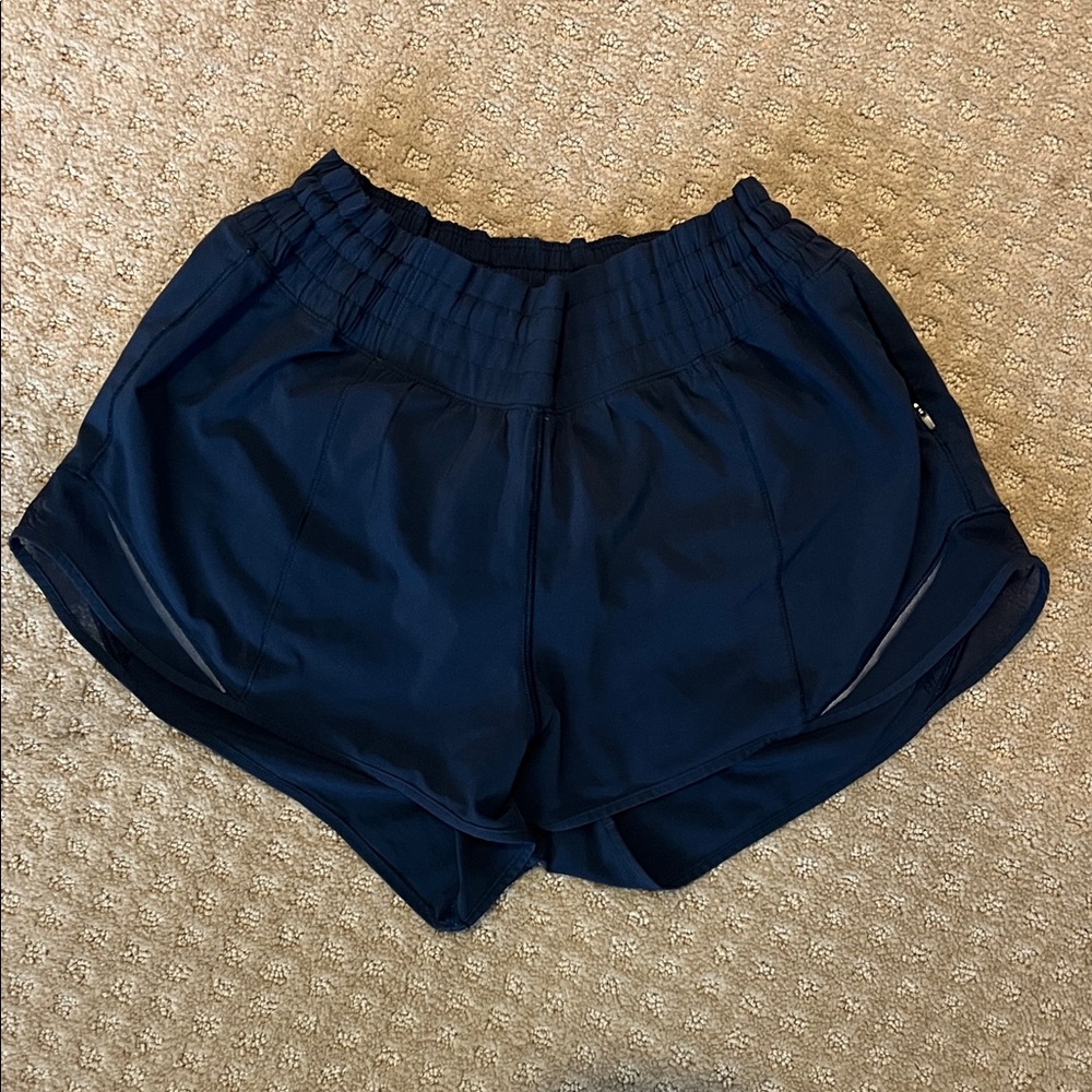Lululemon - Hotty Hot 2.5 inch -  Navy Blue Shorts